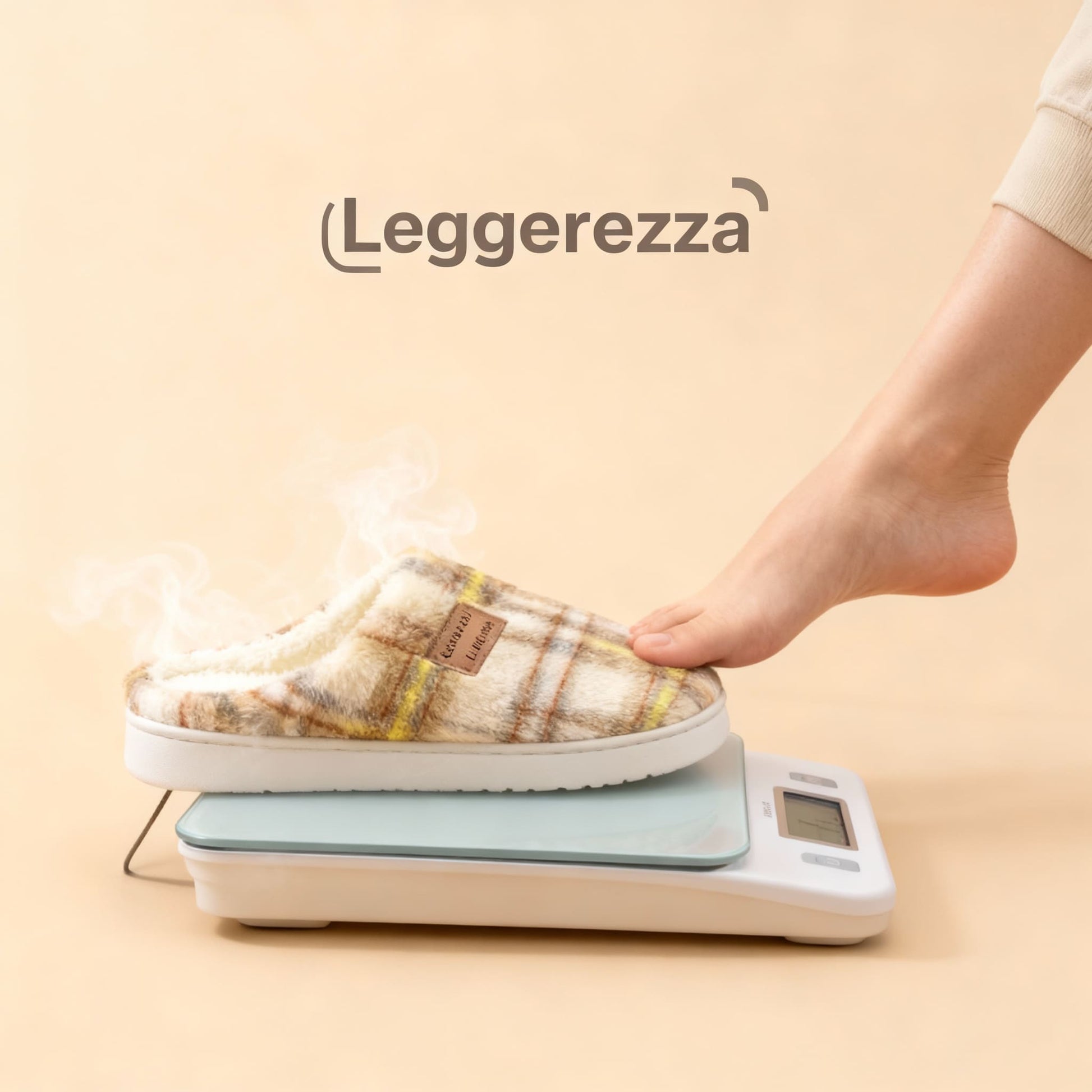 CaldoFelt pantofole calde e confortevoli, ideali per il relax in casa, suola antiscivolo, design accogliente per piedi sempre al caldo