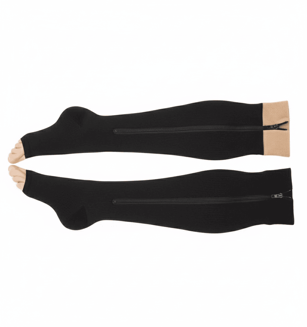 Calze a compressione VitaStep per donna, migliorano la circolazione, riducono gonfiore e affaticamento, ideali per sport e uso quotidiano