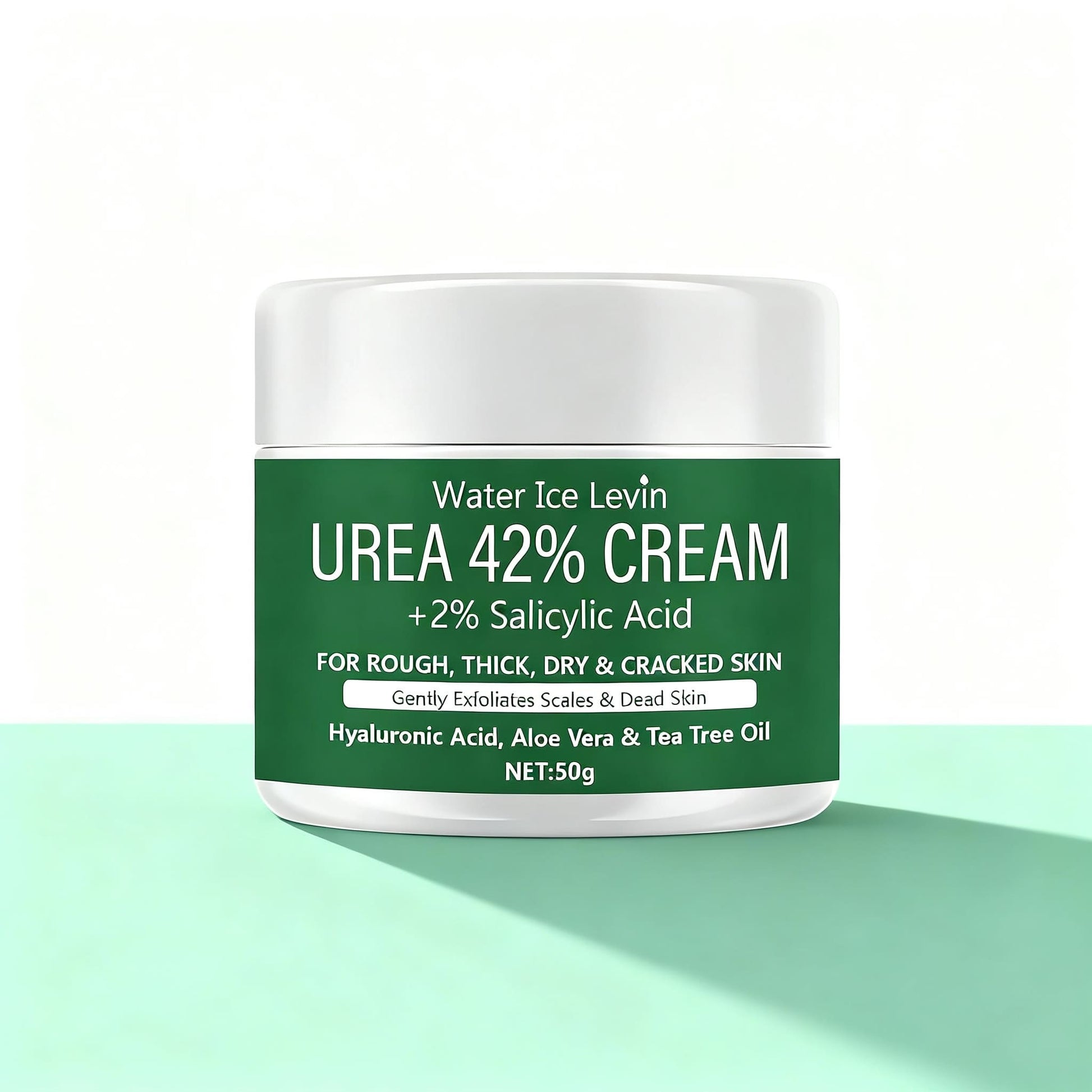 Crema piedi Urea 42%, trattamento intensivo per talloni screpolati, idratazione profonda, pelle secca e calli, piedi morbidi e curati