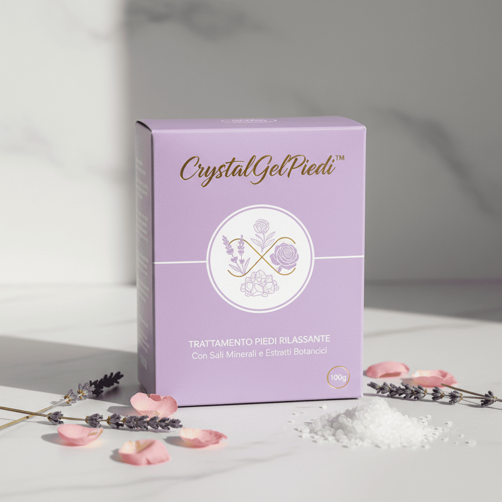 CrystalGelPiedi™ Cura piedi secchi e callosi a casa