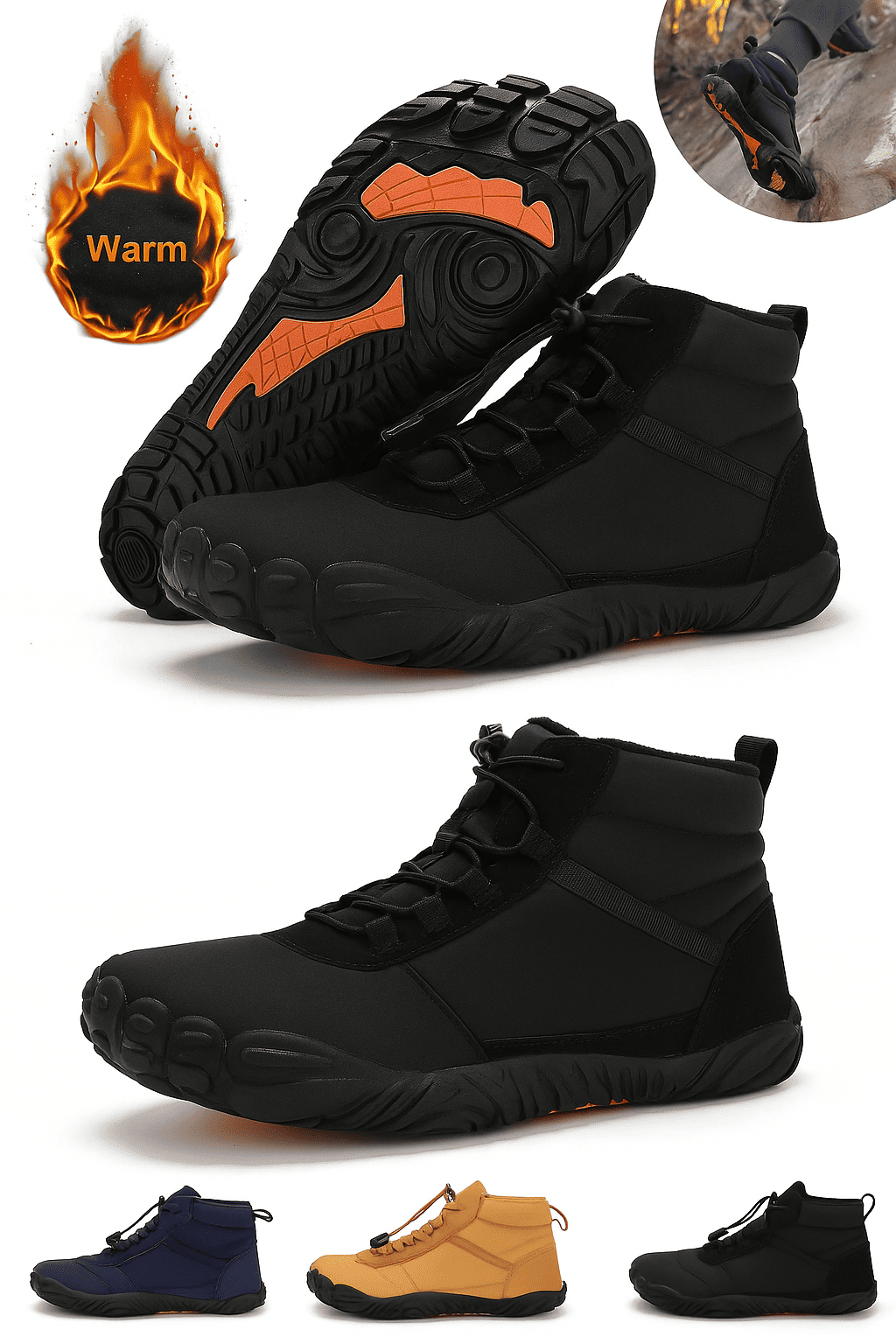 FlexiWalk™ – Bottes Barefoot Ortopediche per Donna