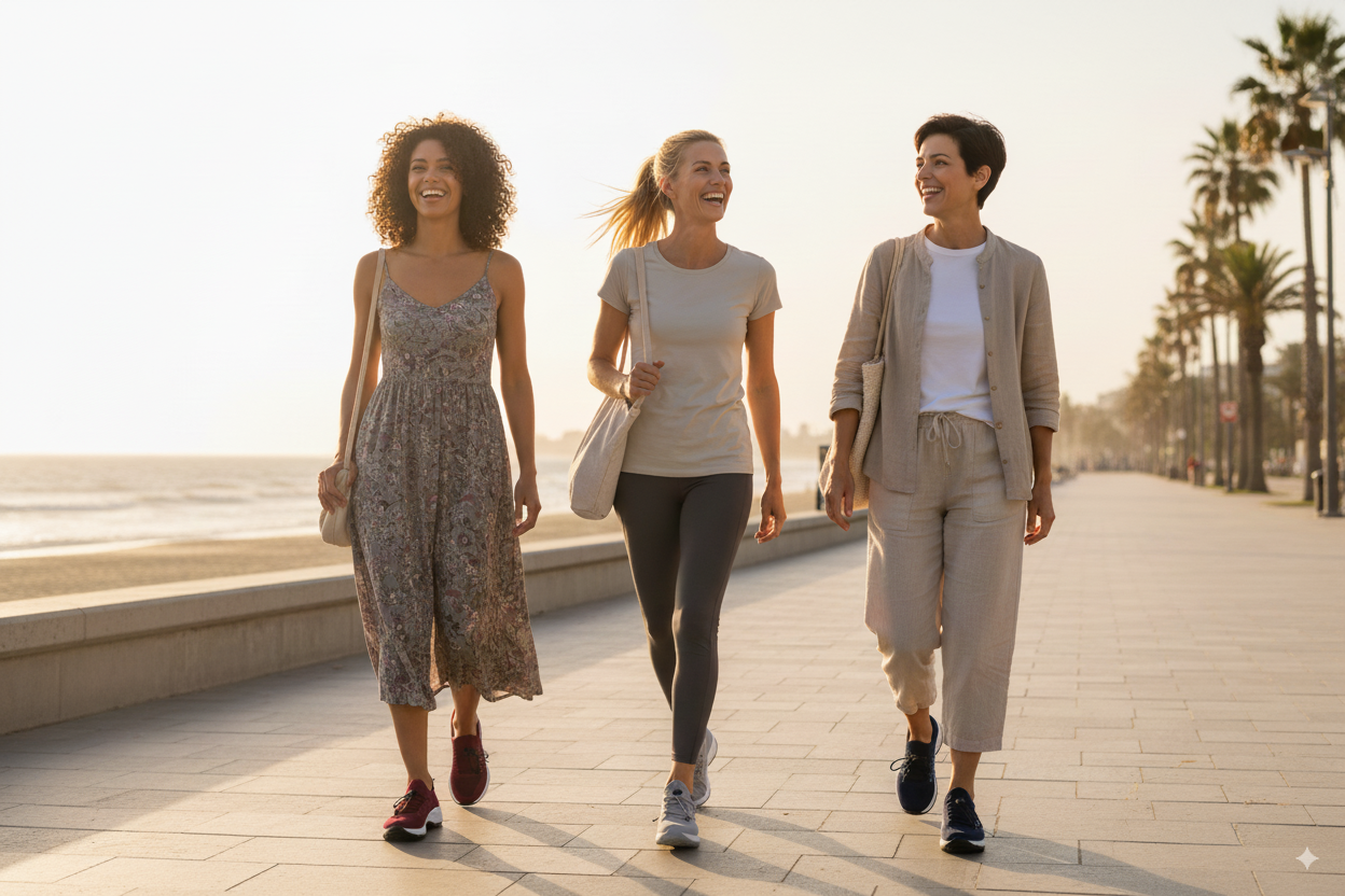 Sneakers ortopediche donna Fashion OrthoWalk, comfort quotidiano, supporto postura, stile elegante e moderno, scarpe comode per piedi sensibili