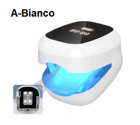 LaserNail dispositivo laser anti‑fungine per unghie dei piedi – terapia LLLT per onicomicosi, eliminazione del fungo, unghie più sane