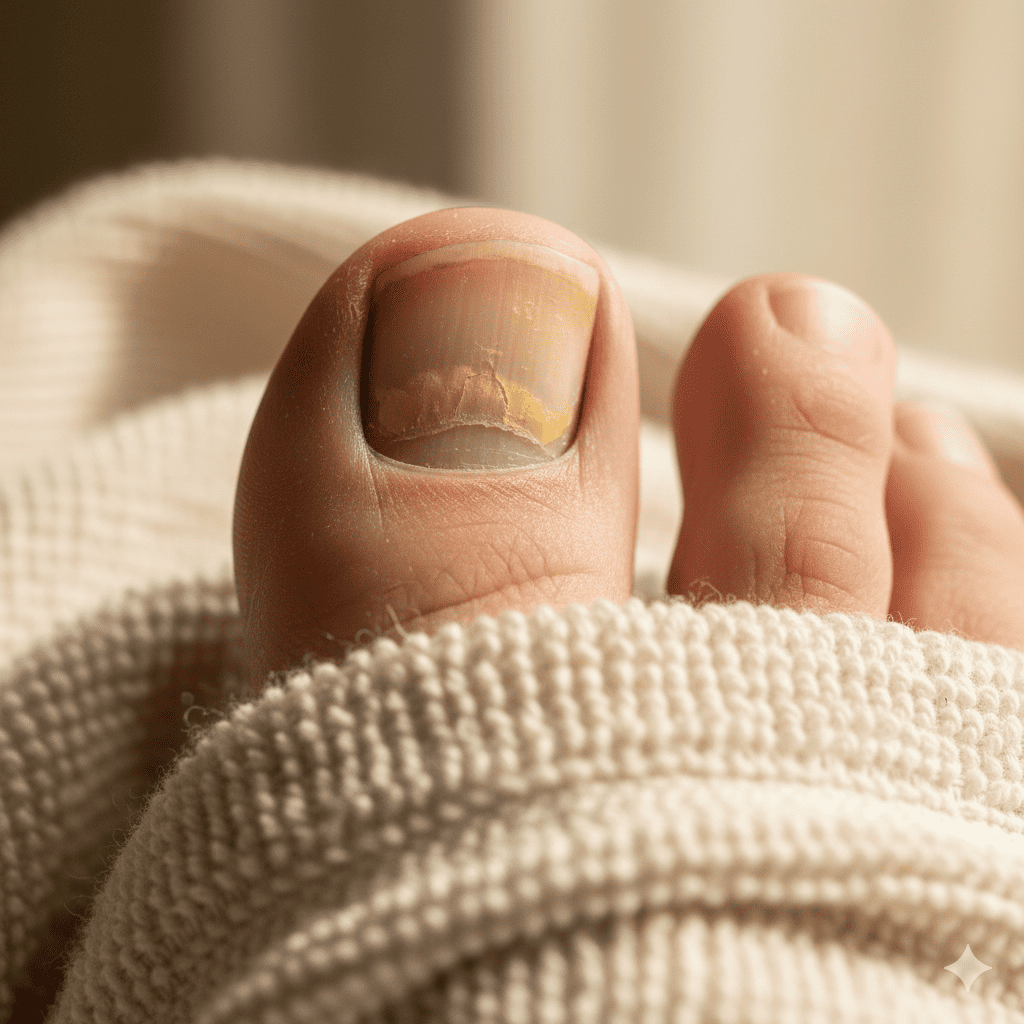 LaserNail dispositivo laser anti‑fungine per unghie dei piedi – terapia LLLT per onicomicosi, eliminazione del fungo, unghie più sane