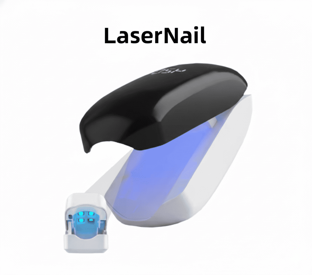 LaserNail dispositivo laser anti‑fungine per unghie dei piedi – terapia LLLT per onicomicosi, eliminazione del fungo, unghie più sane