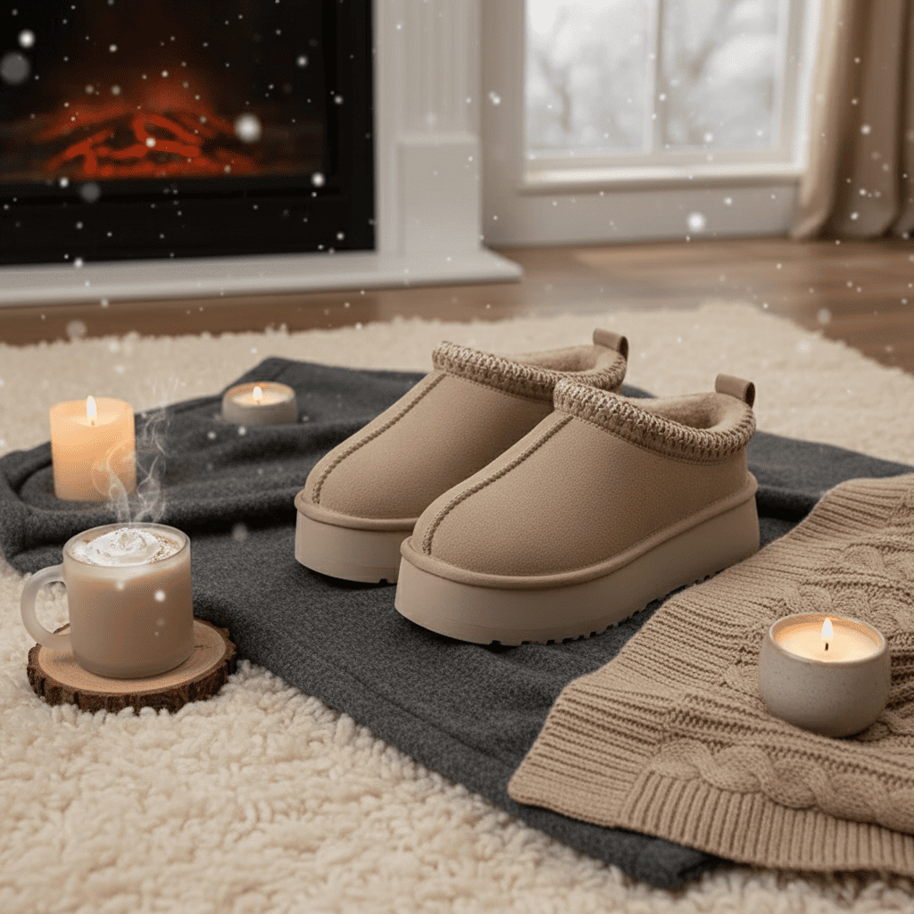 OrthoCozy stivaletti ortopedici donna, caldi e alla moda, supporto postura, comfort invernale, ideali per piedi sensibil