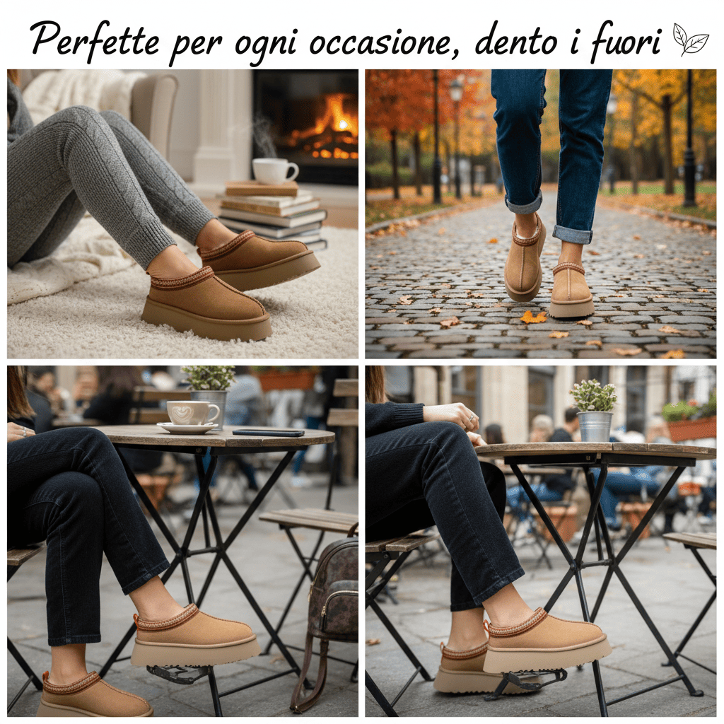 OrthoCozy stivaletti ortopedici donna, caldi e alla moda, supporto postura, comfort invernale, ideali per piedi sensibil