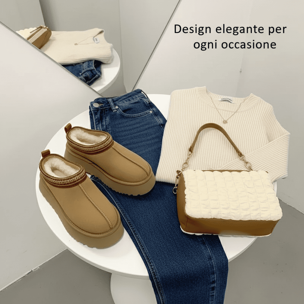 OrthoCozy stivaletti ortopedici donna, caldi e alla moda, supporto postura, comfort invernale, ideali per piedi sensibil