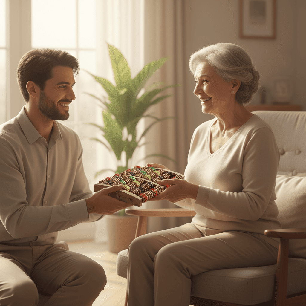 OrthoRoll massaggiatore plantare in legno per piedi, sollievo dal dolore, stimolazione circolazione, massaggio riflessologia plantare