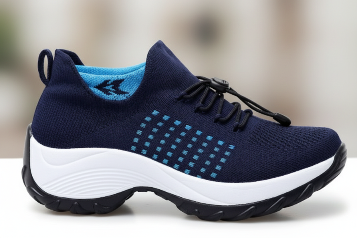 Sneakers ortopediche donna Fashion OrthoWalk, comfort quotidiano, supporto postura, stile elegante e moderno, scarpe comode per piedi sensibili