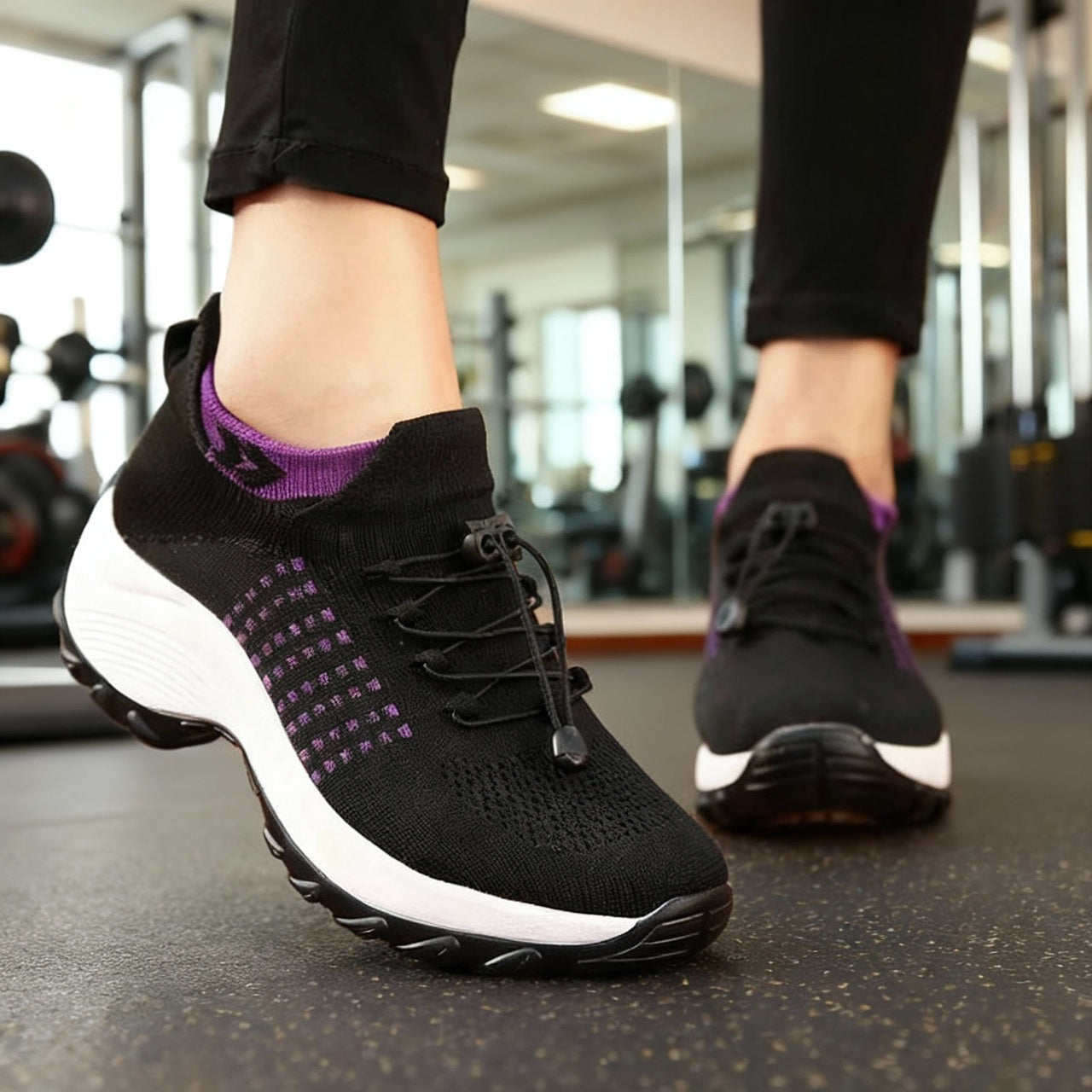 Sneakers ortopediche donna Fashion OrthoWalk, comfort quotidiano, supporto postura, stile elegante e moderno, scarpe comode per piedi sensibili