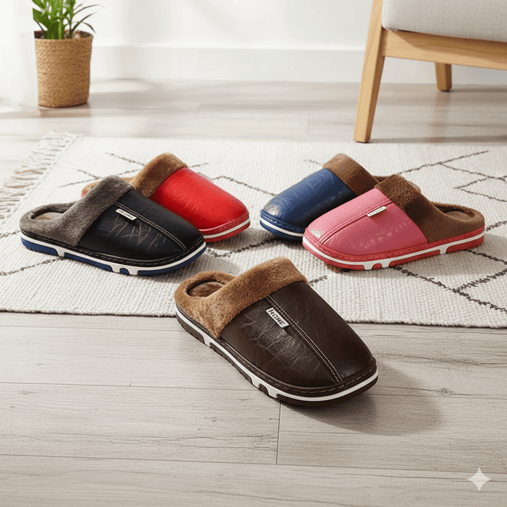 OrthoWarm pantofole ortopediche donna, calde e comode, supporto per postura, suola antiscivolo, ideali per casa e relax