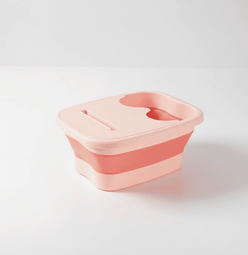 RelaxPiedi™ – Vasca per piedi Pieghevole Portatile con Copertura