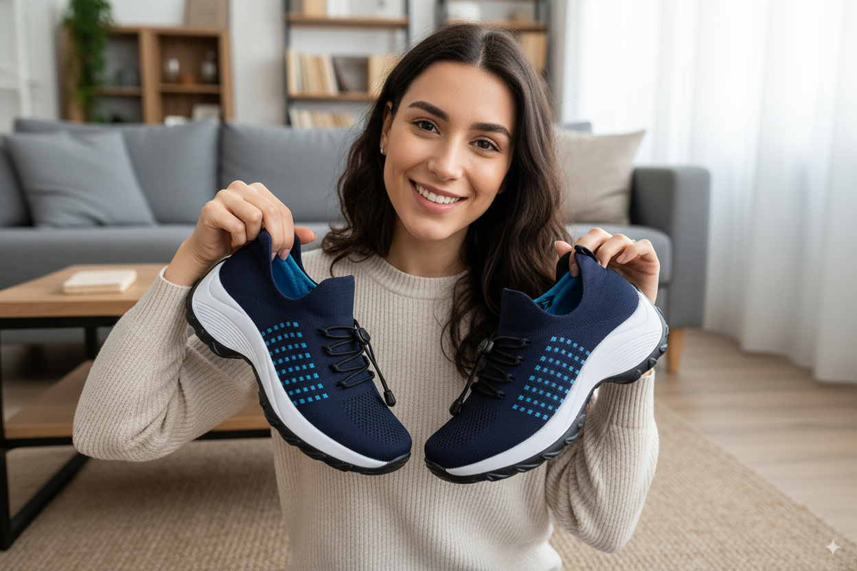 AEHO Scarpe Ortopediche per Diabetiche da Donna, Pantofole Anziani con AEHO Scarpe Ortopediche per Diabetiche da Donna, Pantofole Anziani con